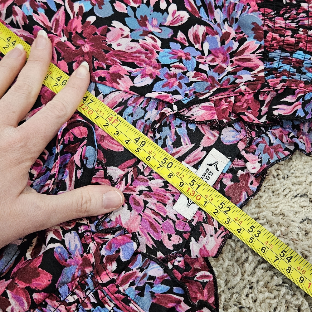 Nanette Lepore Vibrant Floral Long Sleeve Dress - Picture 5 of 7